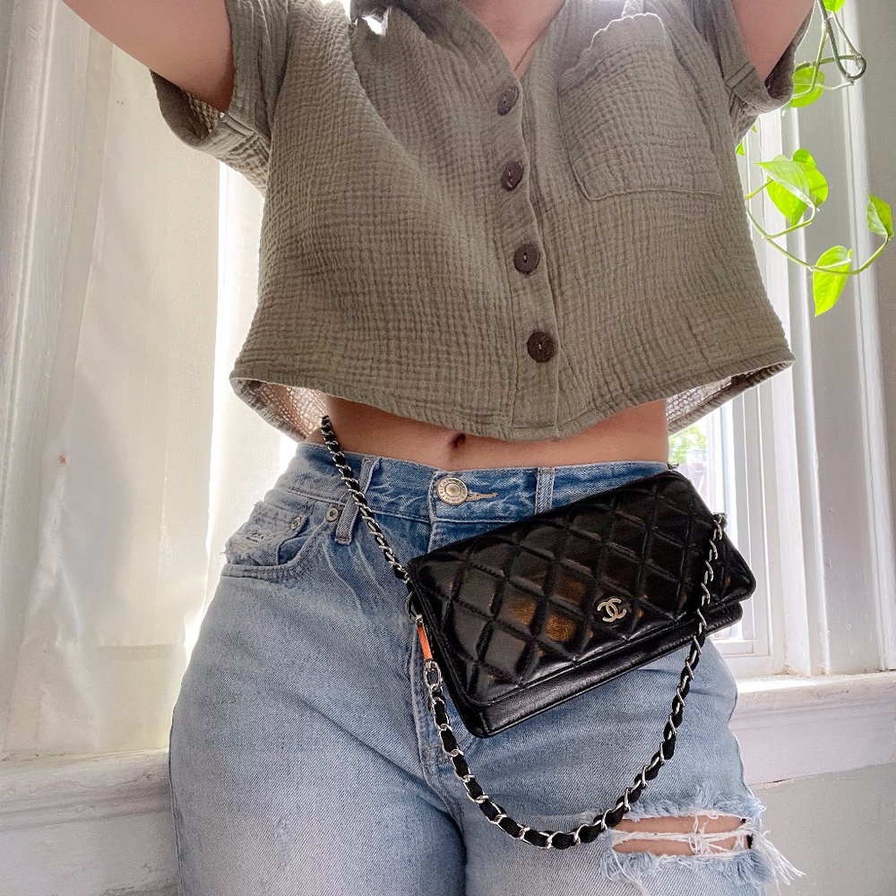 🍒✨Authentic revamped Chanel WOC🍒✨